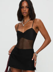 In The Club Bodysuit Black