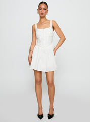 Wild Ideas Mini Dress White