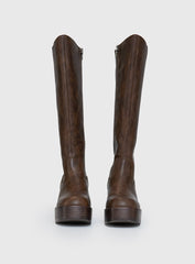 Windsor Smith Nowhere Boots Dark Brown