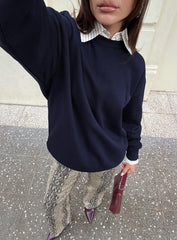 All Day Crewneck Sweatshirt Navy