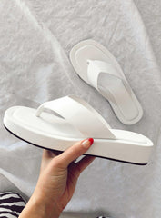 Tampa Sandals White