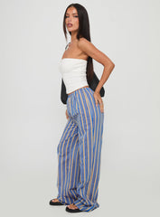 Limestone Pants Blue Multi