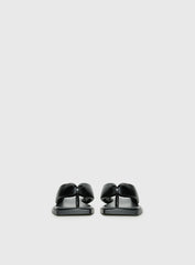 Rylin Puff Thong Sandals Black