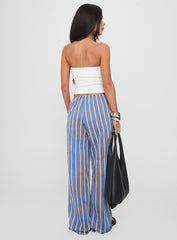 Limestone Pants Blue Multi